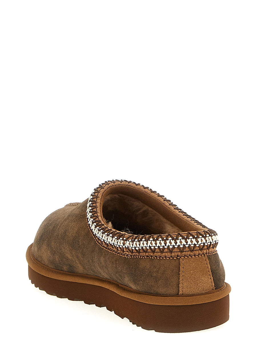 UGG Tasman Baxter Sabots Special Edition Mens Premium Suede Moccasin Slippers With Natural Variations Warmth