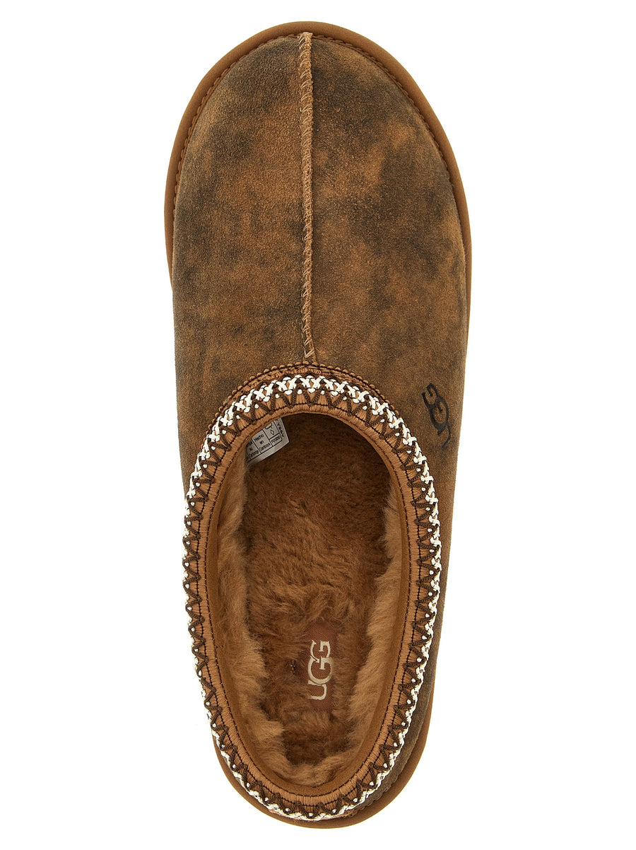 UGG Tasman Baxter Sabots Special Edition Mens Premium Suede Moccasin Slippers With Natural Variations Warmth