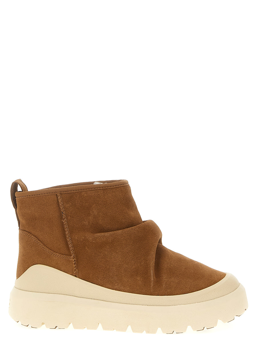 UGG Heritage Utility Mini Ankle Boots For Women Plush Insole And Lining For All Day Comfort In Warm Suede