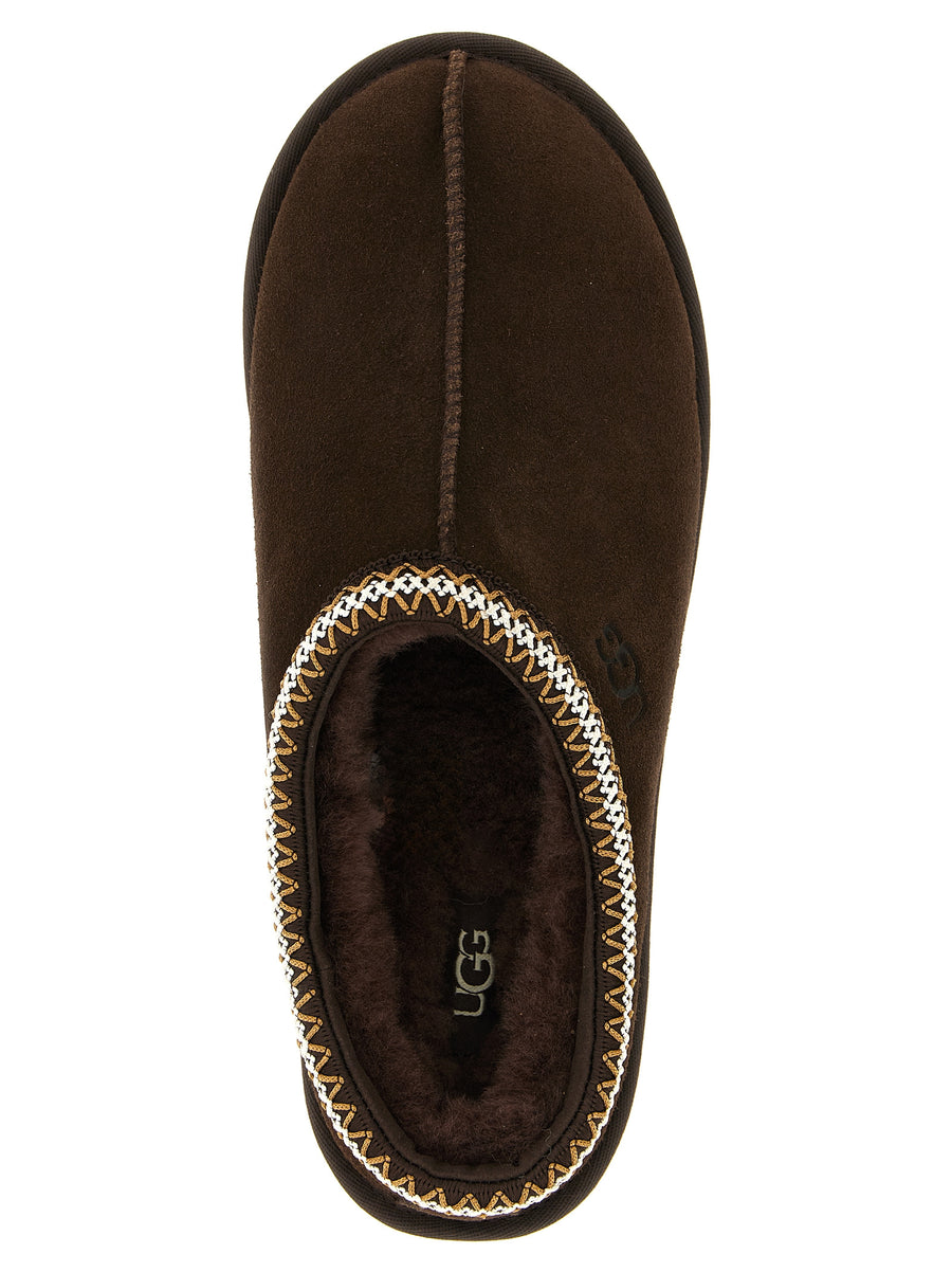 Tasman II Sabots By UGG For Men Plush Sheepskin Lined Suede Moccasins Comfort Everyday Wear
