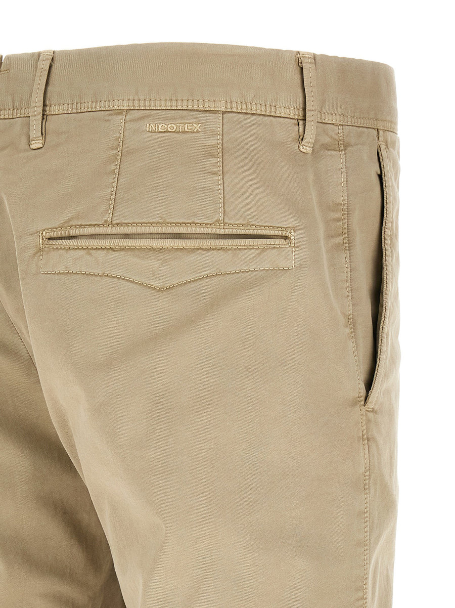 Incotex Bermuda Shorts Premium Cotton Elastane For Men