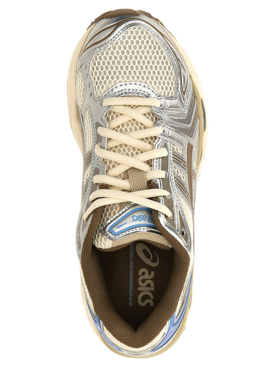 Asics Gel Kayano 14 Multicolor Sneakers Women Synthetic Leather And Rubber