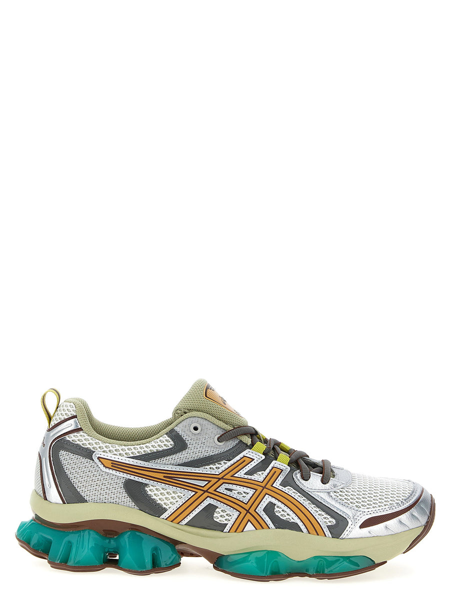 Asics Gel Quantum Kinetic Sneakers For Men Unisex Sizing Multicolor Breathable Mesh Upper