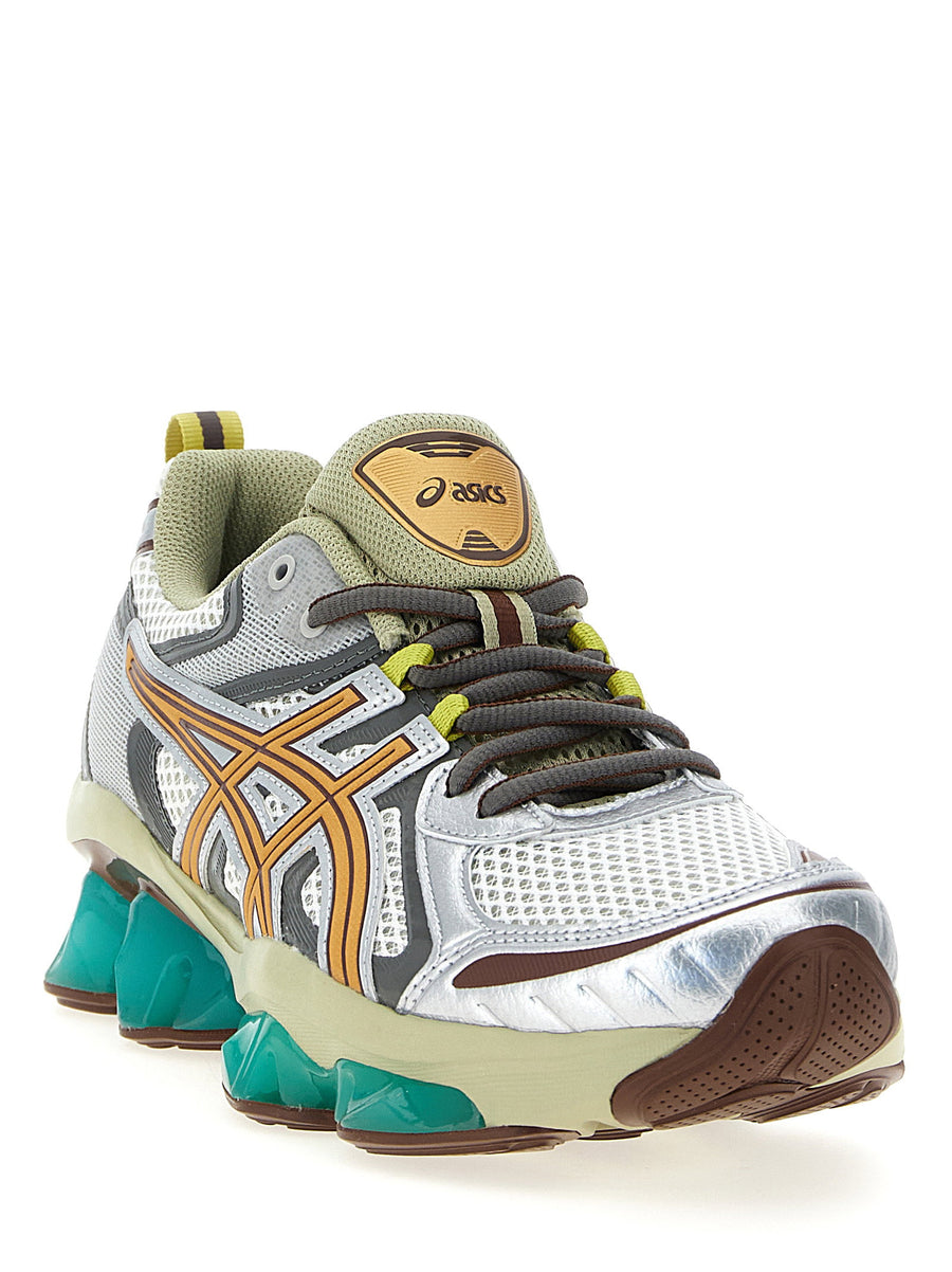 Asics Gel Quantum Kinetic Sneakers For Men Unisex Sizing Multicolor Breathable Mesh Upper