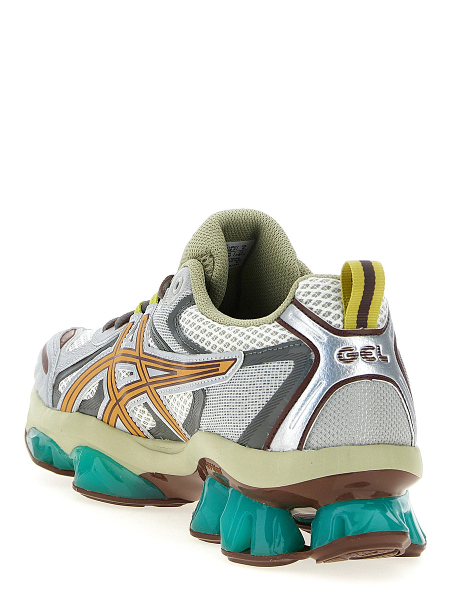 Asics Gel Quantum Kinetic Sneakers For Men Unisex Sizing Multicolor Breathable Mesh Upper