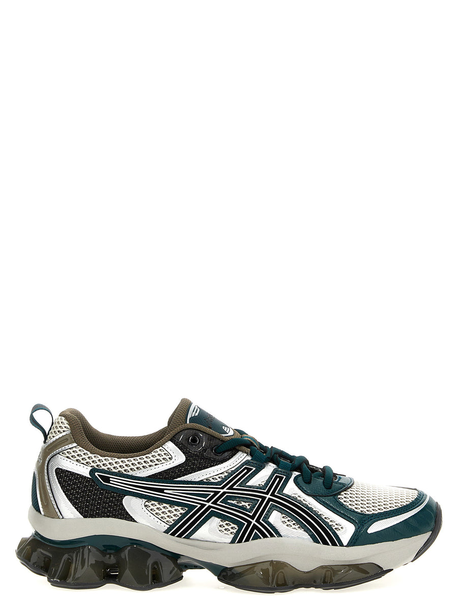 Asics Gel Quantum Kinetic Sneakers For Men And Unisex Sizing Multicolor Mesh Upper All Day Comfort