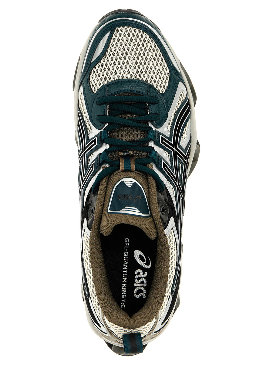 Asics Gel Quantum Kinetic Sneakers For Men And Unisex Sizing Multicolor Mesh Upper All Day Comfort