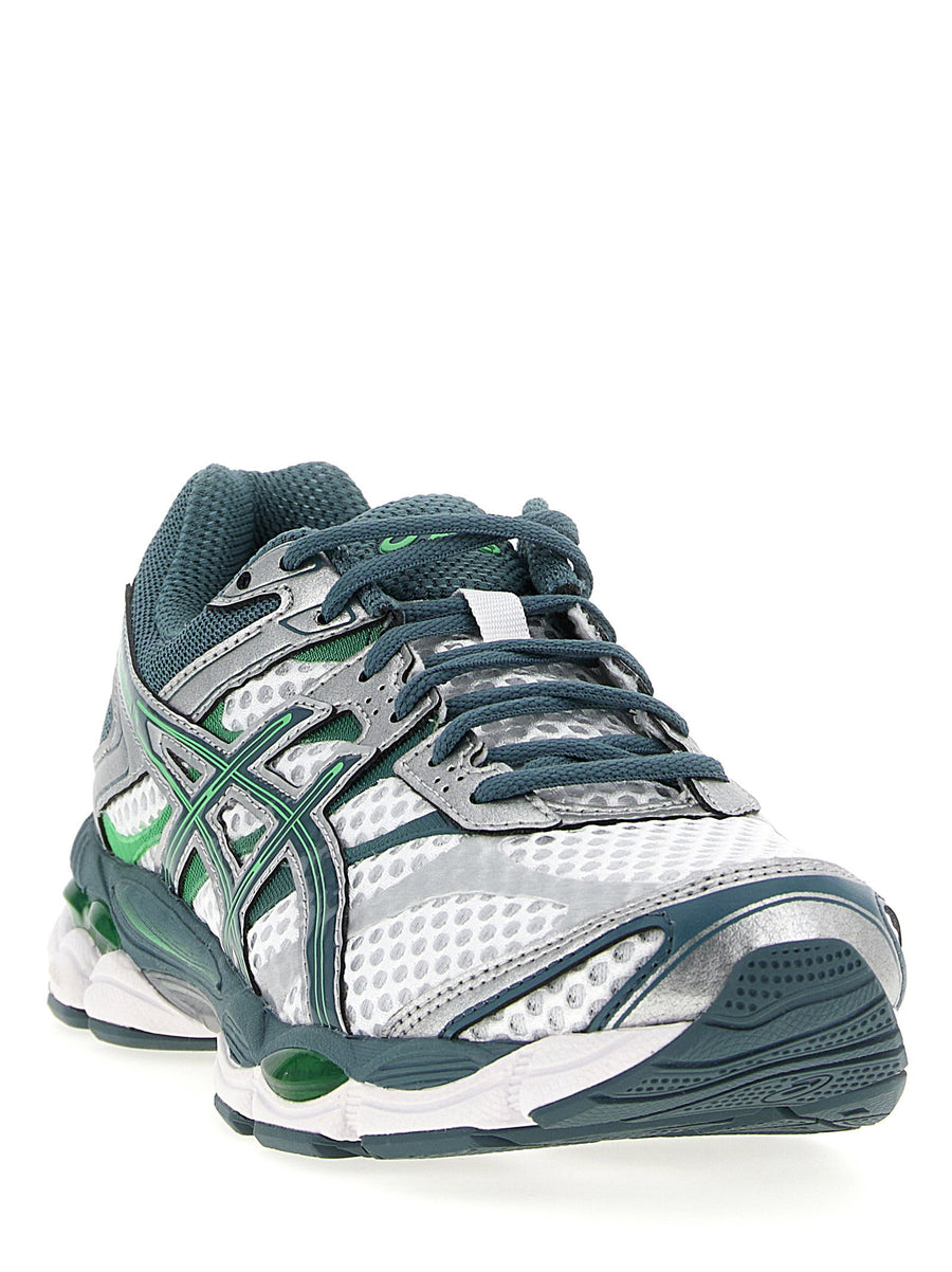 Asics Gel Cumulus 16 Sneakers Green Synthetic Leather