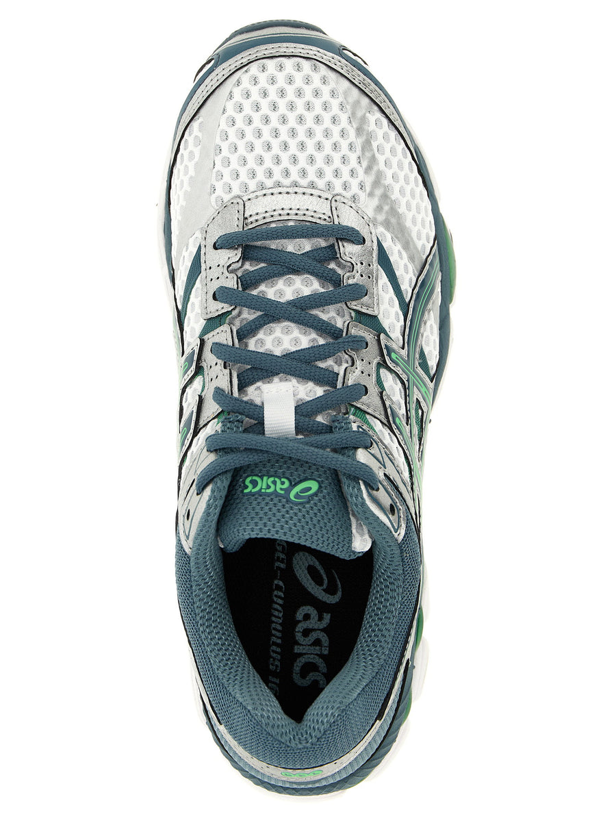 Asics Gel Cumulus 16 Sneakers Green Synthetic Leather
