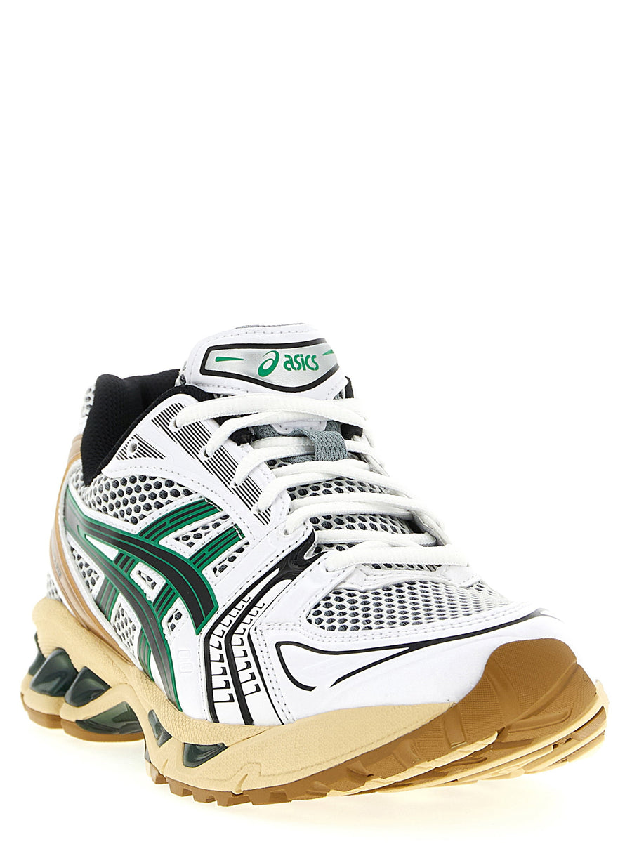 Asics Gel Katano 14 Multicolor Sneakers Synthetic Leather Mesh Upper For Women