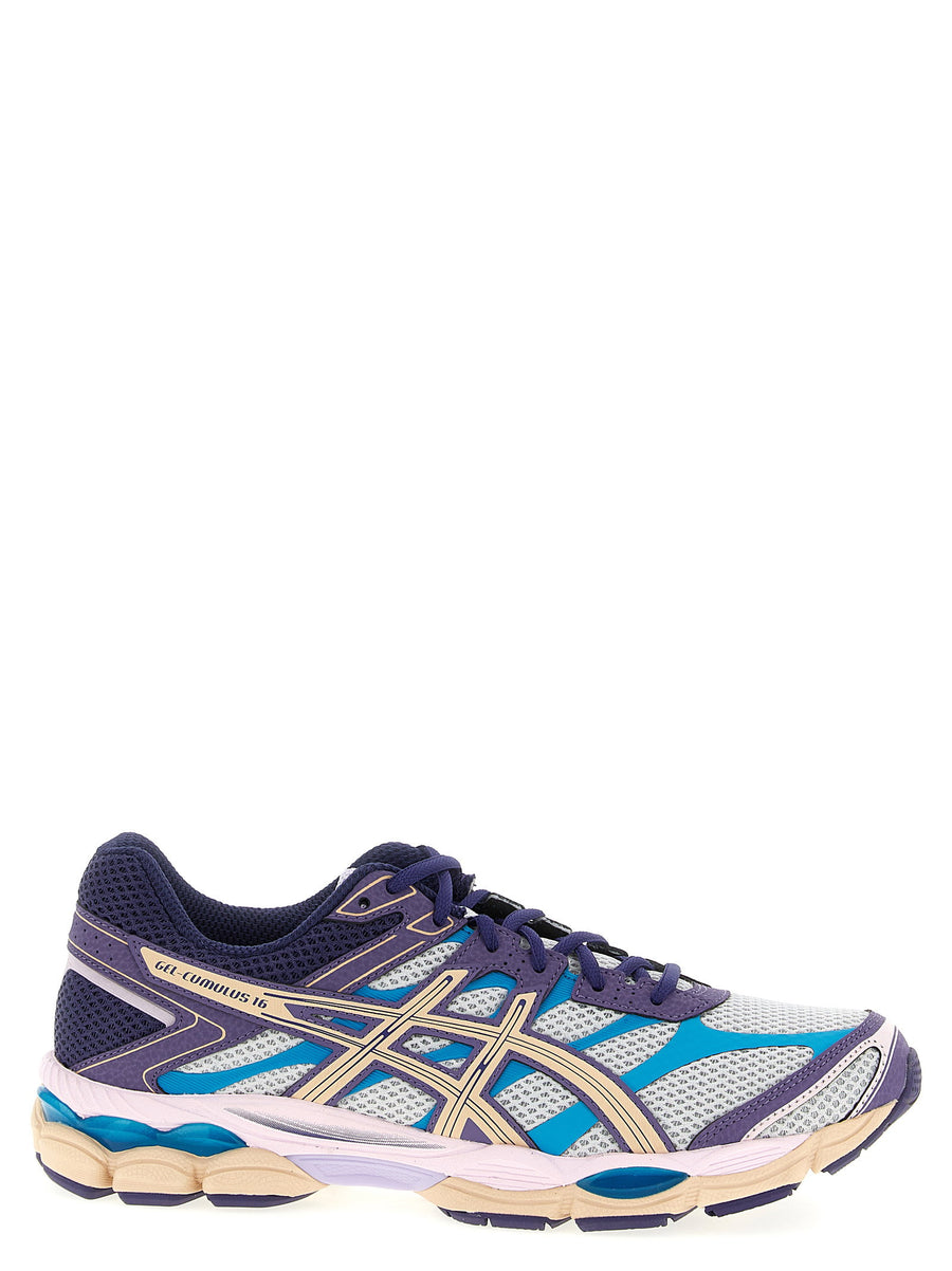 Asics Gel-Cumulus 16 Multicolor Synthetic Leather Running Sneakers Unisex US