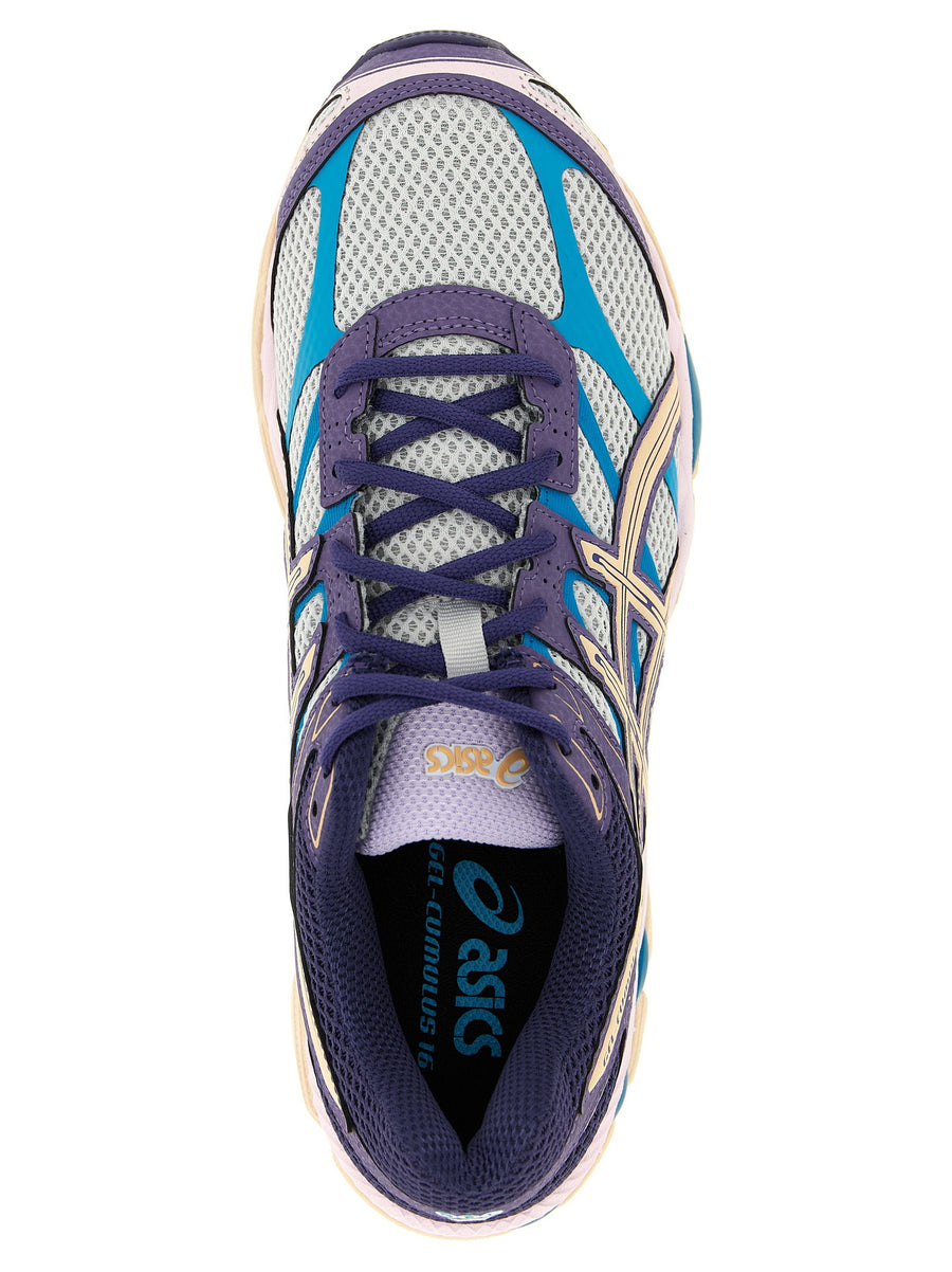 Asics Gel-Cumulus 16 Multicolor Synthetic Leather Running Sneakers Unisex US