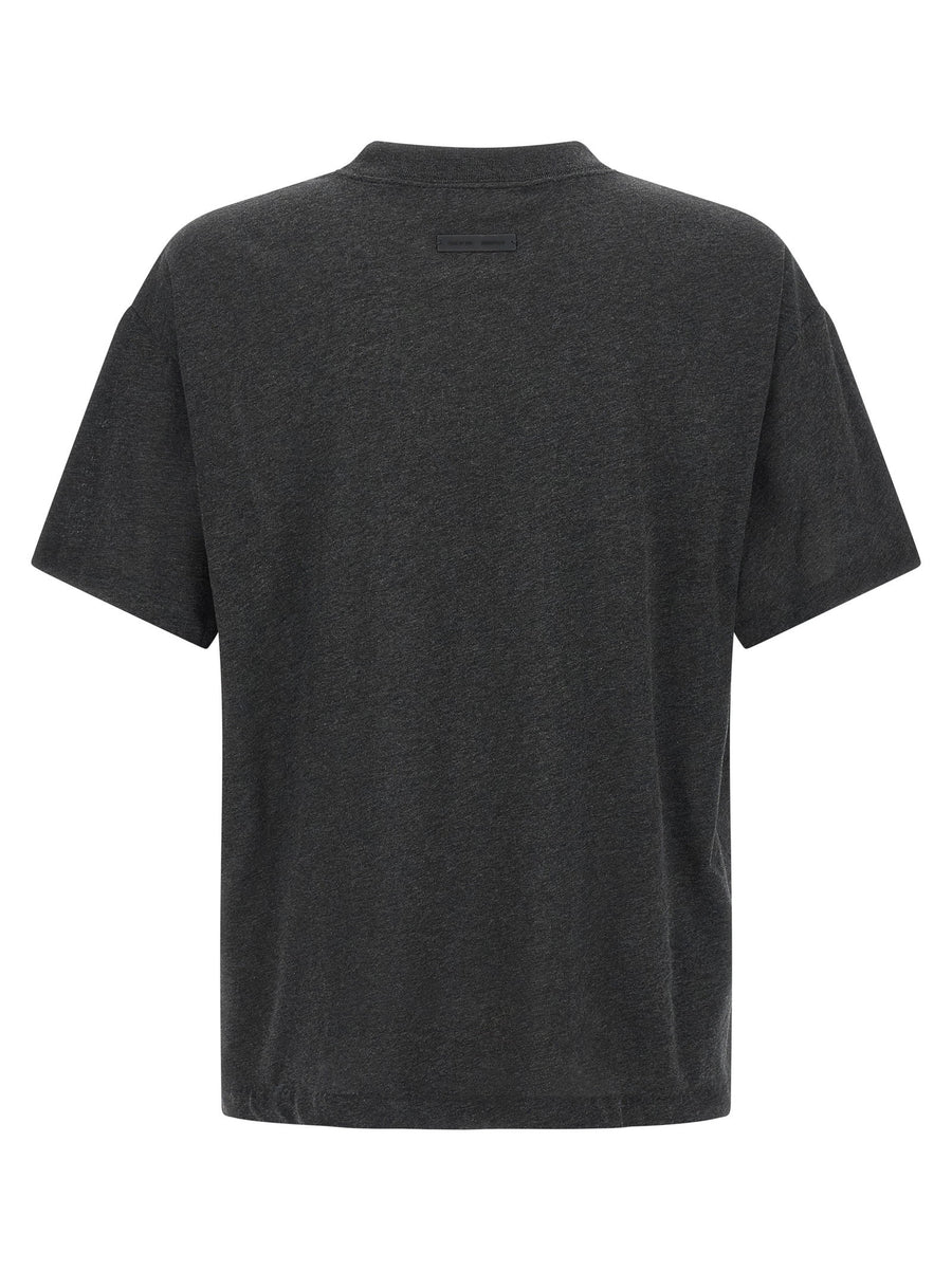 Fear Of God Essential T Shirt Luxury Cotton Blend Everyday Top For Men With Subtle Branding And Comfort