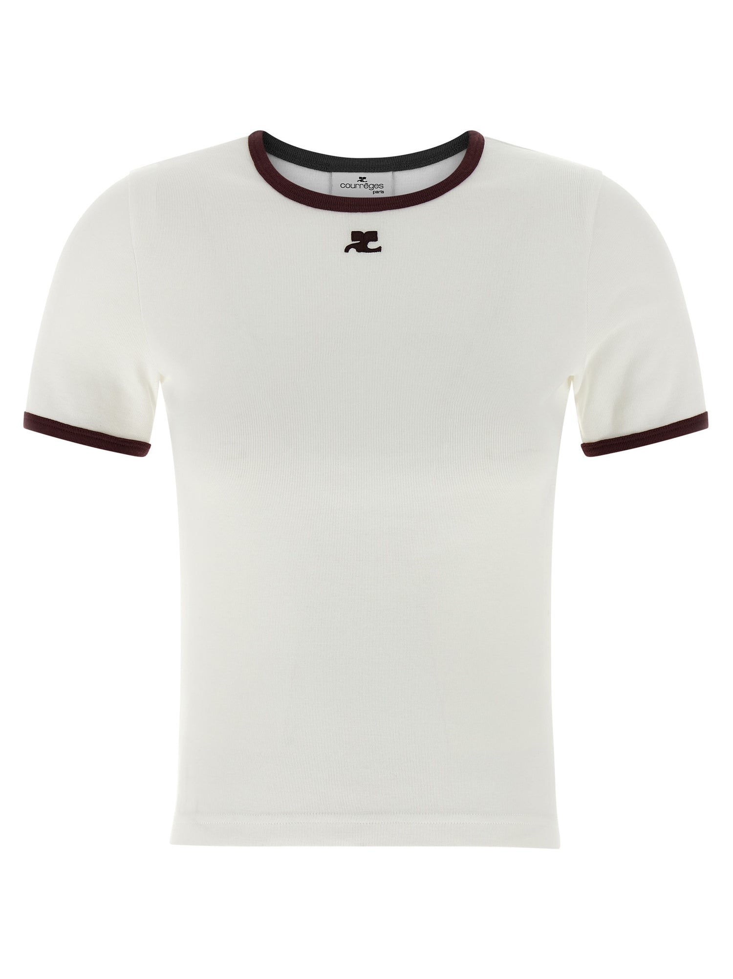 Courreges Signature Contrast T-shirt