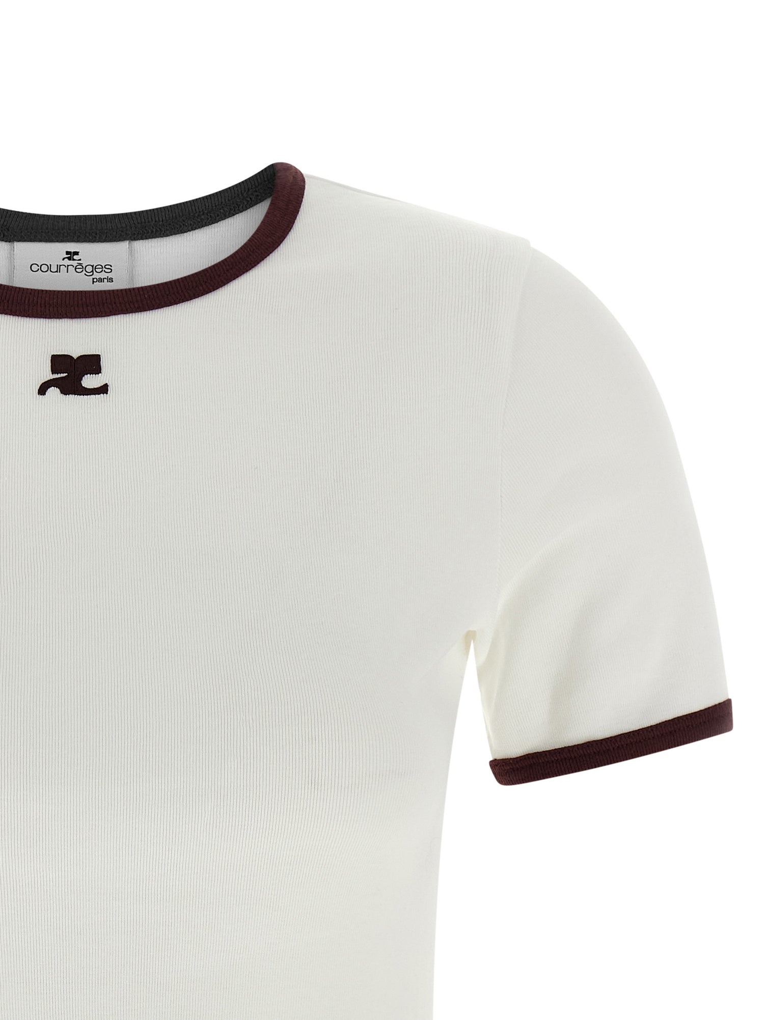 Courreges Signature Contrast T-shirt