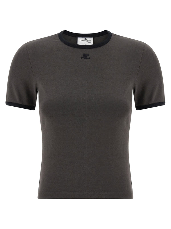 Courreges Signature Contrast T-shirt