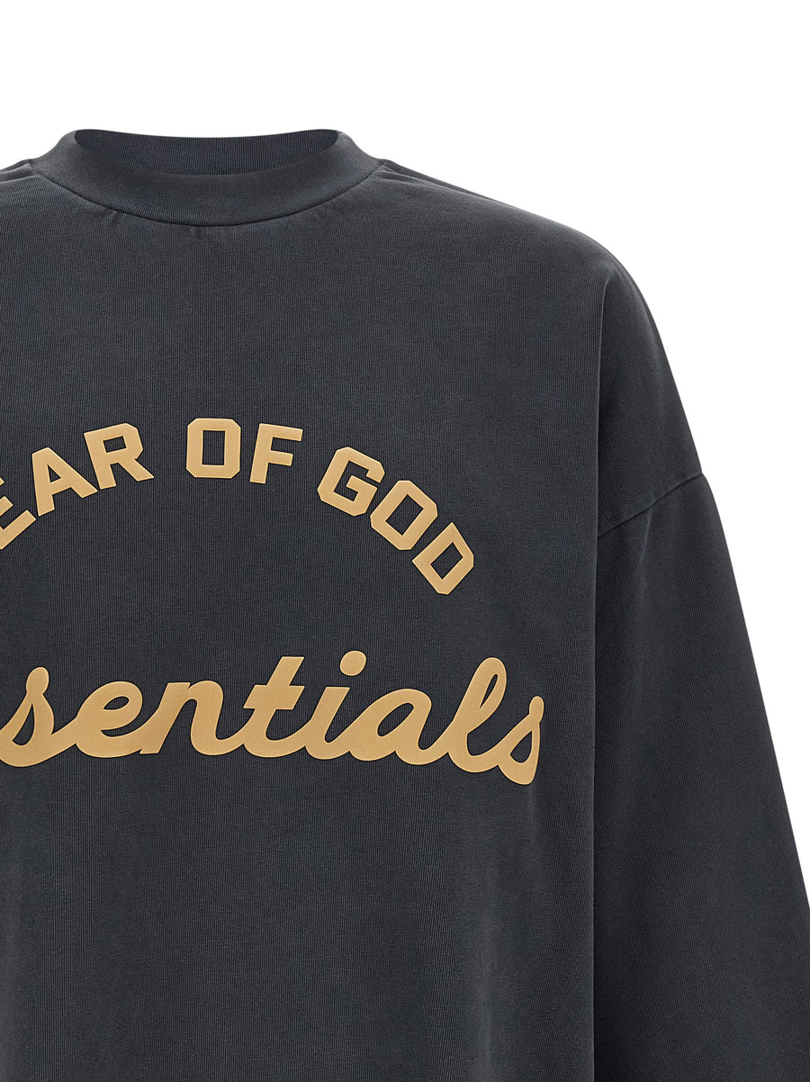 Fear Of God Essential Training 90s T Shirt Oversized Fit 100 Percent Cotton Men Baselayer Streetwear