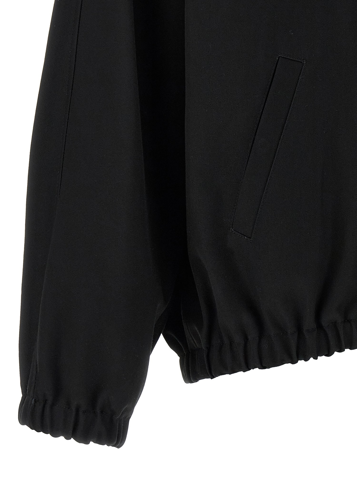 Courreges Buckle Zipped Bomber Jacket