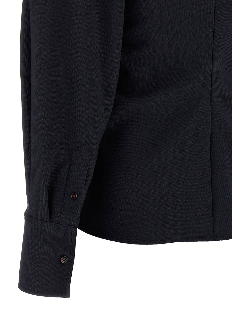 Victoria Beckham Twist Detail Blouse