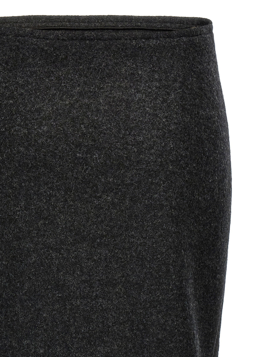 Victoria Beckham Padded Tube Detail Skirt