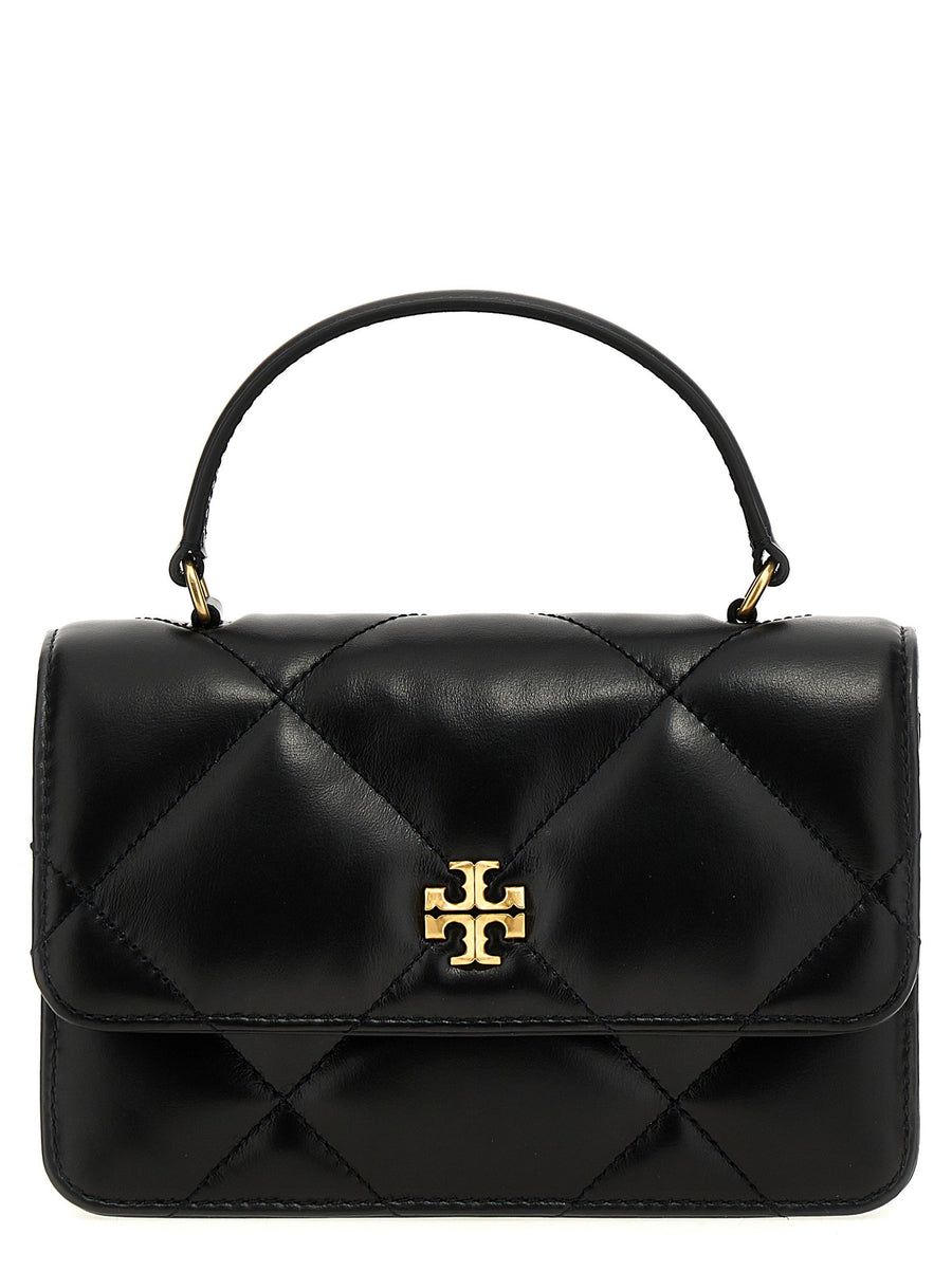 Tory Burch Kira Diamond Quilt Handbag Matelasse Nappa Leather Removable Strap For Women Everyday Luxury