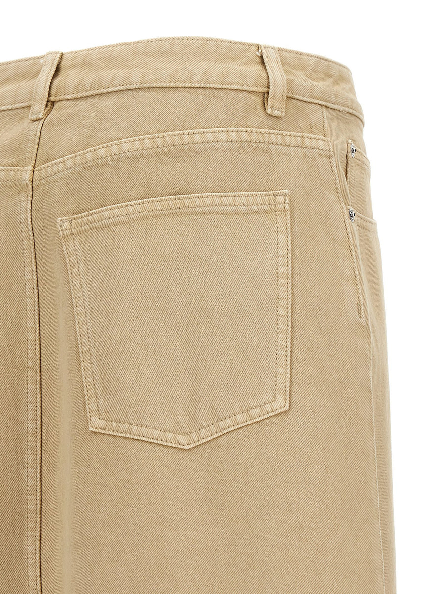Tory Burch Deconstructed Midi Skirt