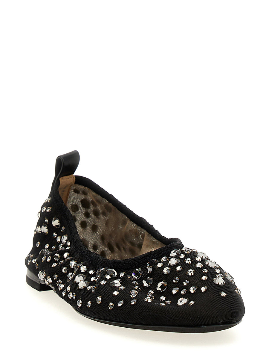 Tory Burch Crystal Ballet Flats