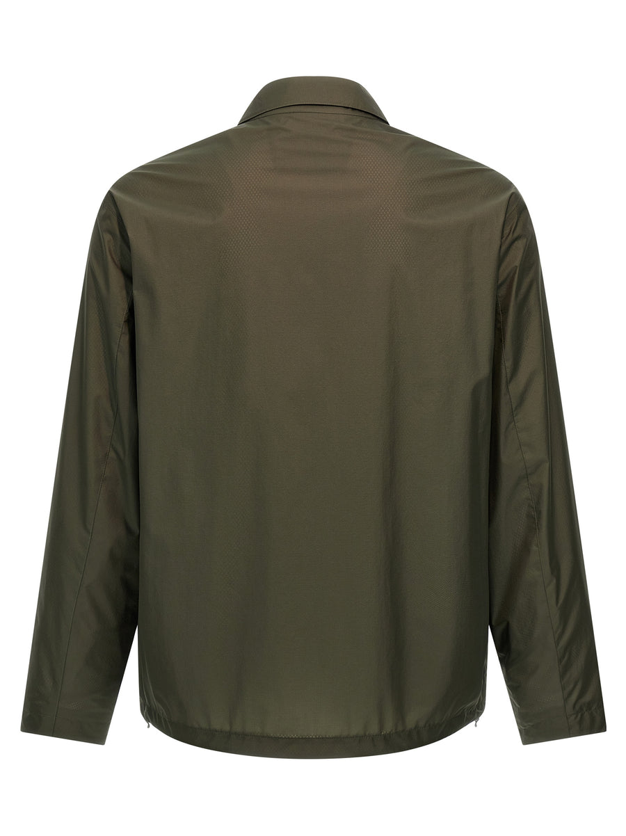C.P. Company Metropolis Overshirt Lightweight Pertex Breathable Openwork For Men Urban Layer