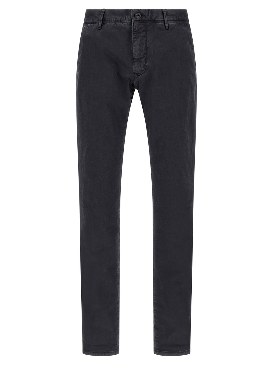 Incotex Stretch Cotton Trousers For Men With Desk To Dinner Versatility And Tailored Fit