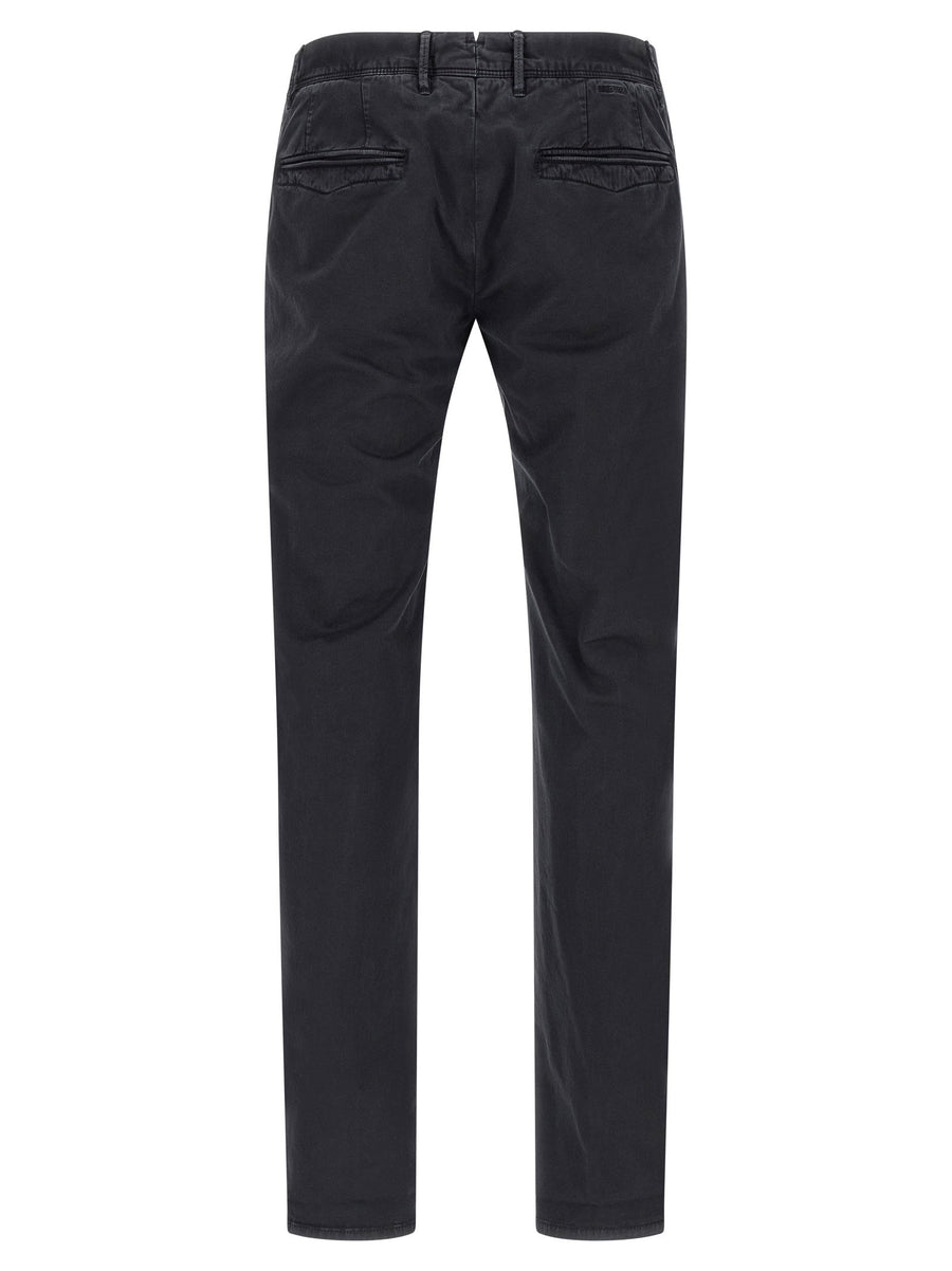 Incotex Stretch Cotton Trousers For Men With Desk To Dinner Versatility And Tailored Fit
