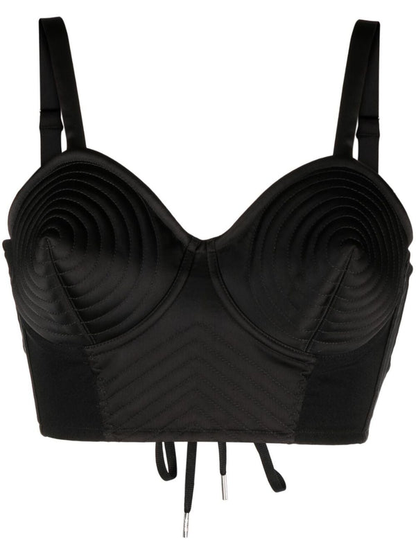 Jean Paul Gaultier Conical corset cropped top