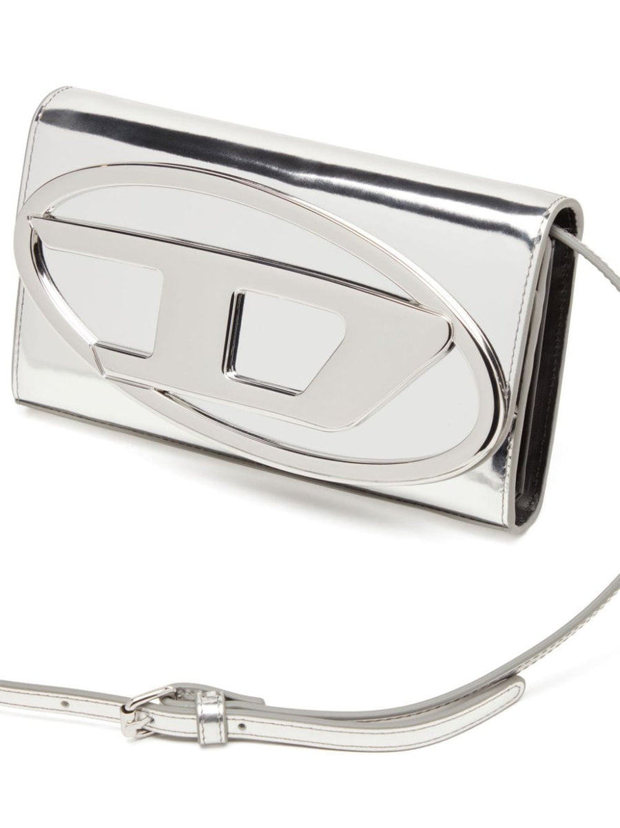 Diesel 1dr Wallet Strap Clutch For Women Hands Free Chic Adjustable Waist Strap Calf Leather