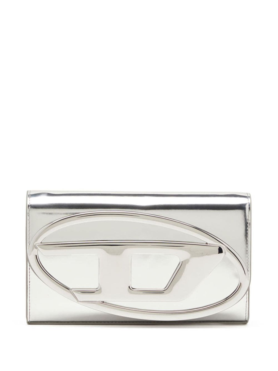 Diesel 1dr Wallet Strap Clutch For Women Hands Free Chic Adjustable Waist Strap Calf Leather