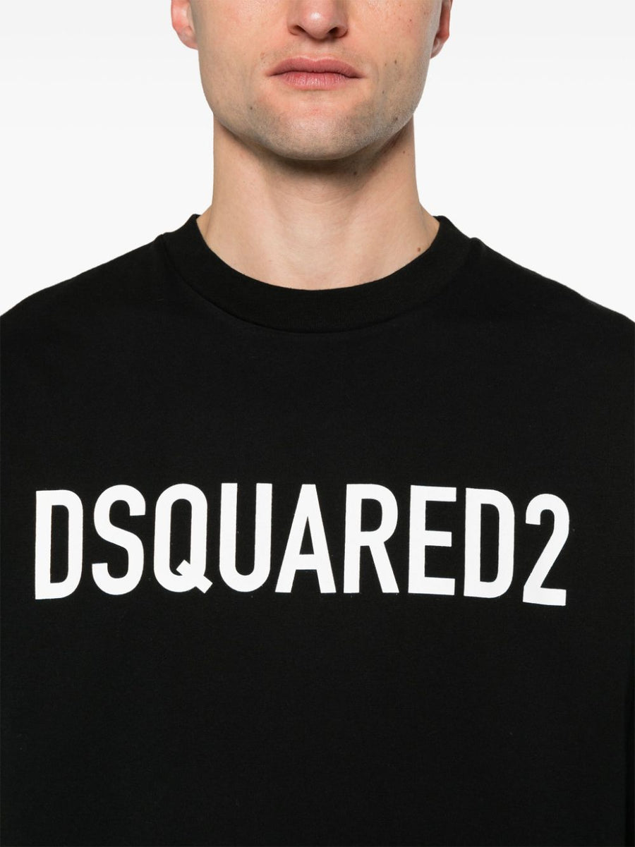 Dsquared2 Logo Cotton T Shirt Men Front Logo 100 Cotton Soft Jersey Regular Fit Premium