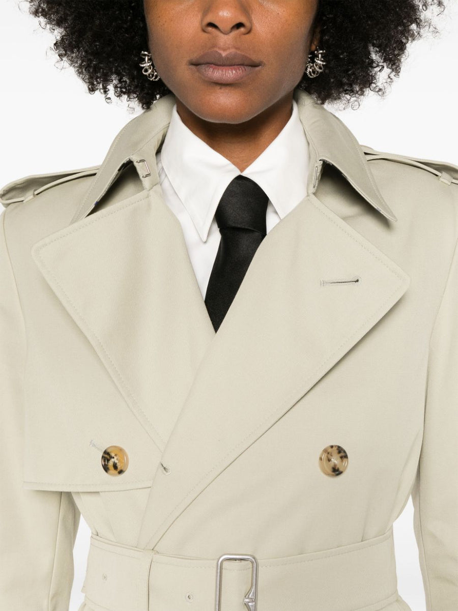 Burberry Double Breasted Trench Coat For Women Timeless Heritage Luxury With Long Silhouette Travel Ready