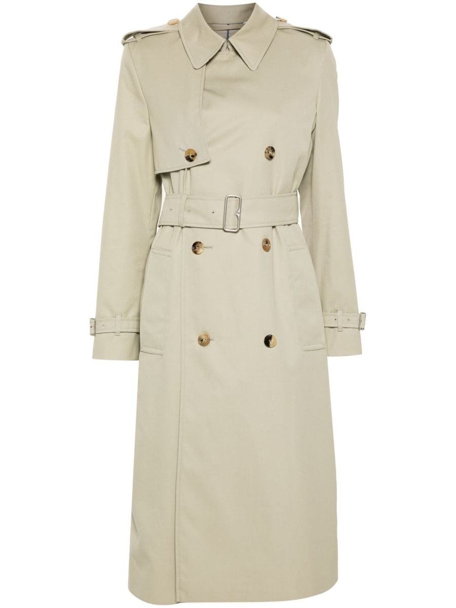 Burberry Double Breasted Trench Coat For Women Timeless Heritage Luxury With Long Silhouette Travel Ready