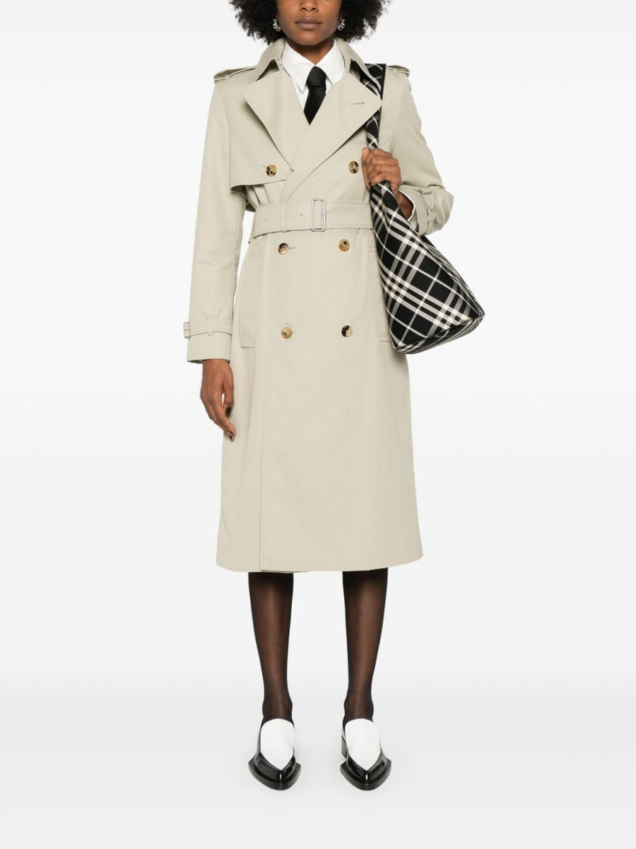 Burberry Double Breasted Trench Coat For Women Timeless Heritage Luxury With Long Silhouette Travel Ready