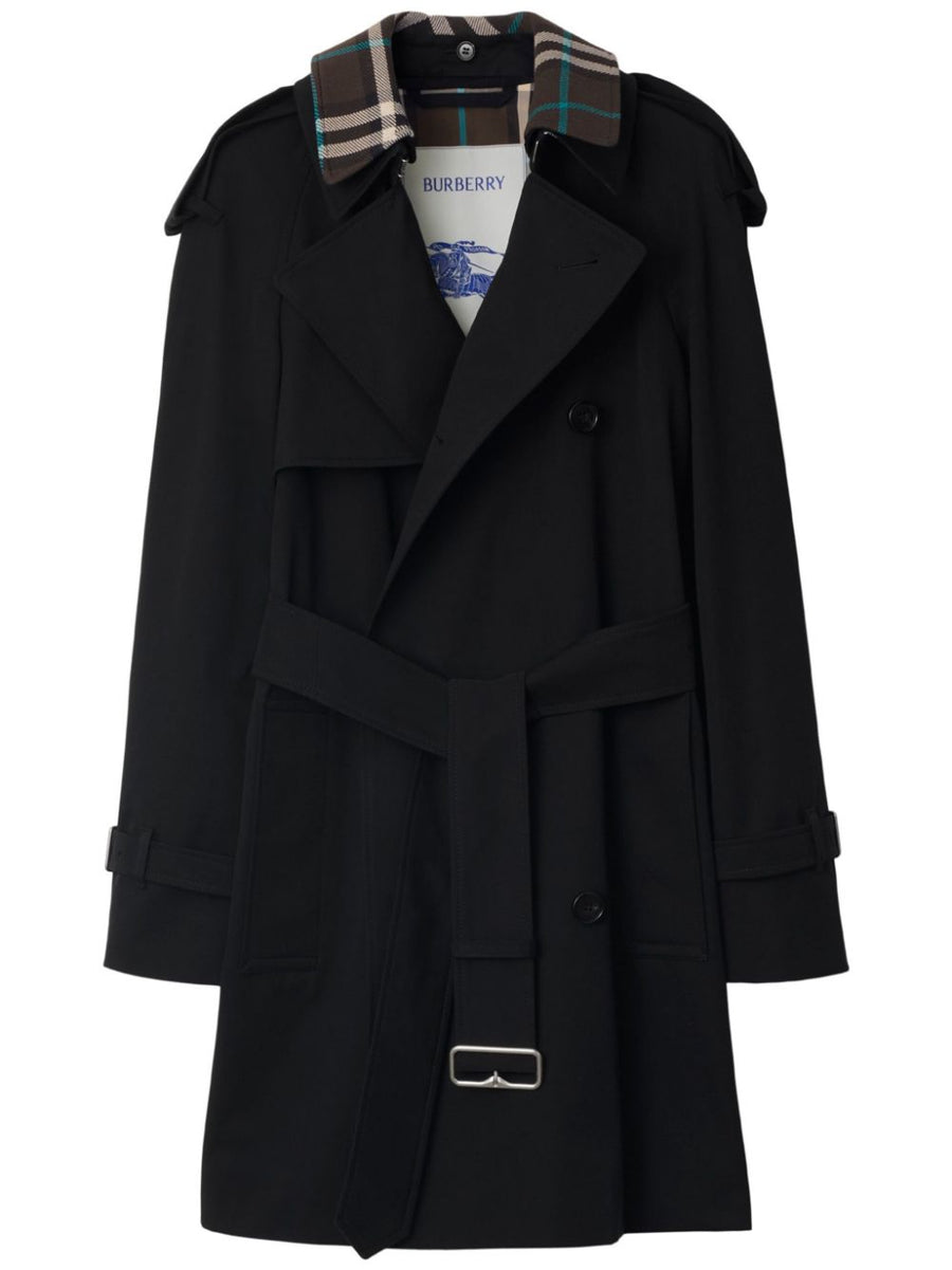 Burberry Detachable Collar Trench Coat For Women Timeless Luxury Outerwear With Two Distinct Looks In One Coat