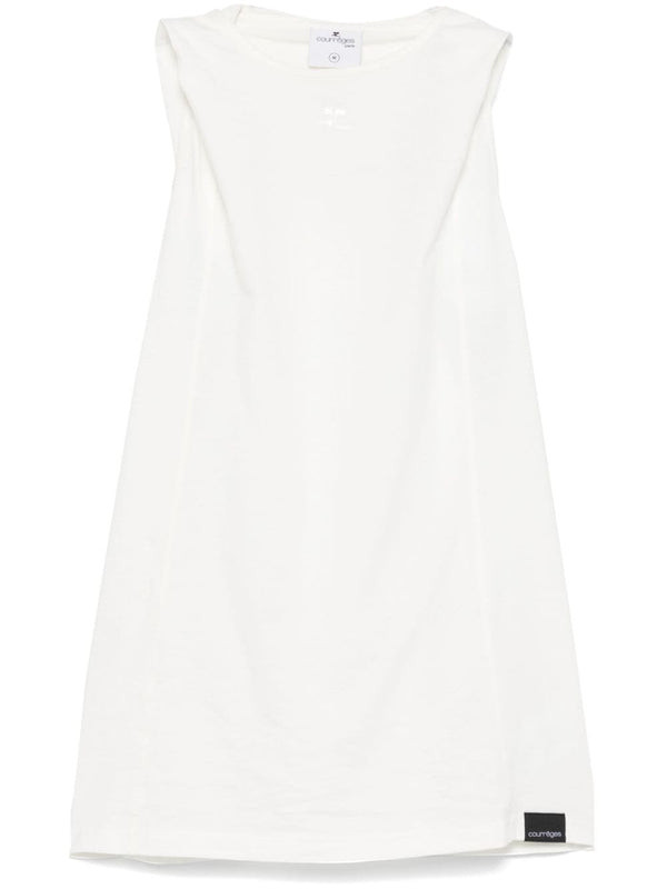 Courreges Hooded tank top