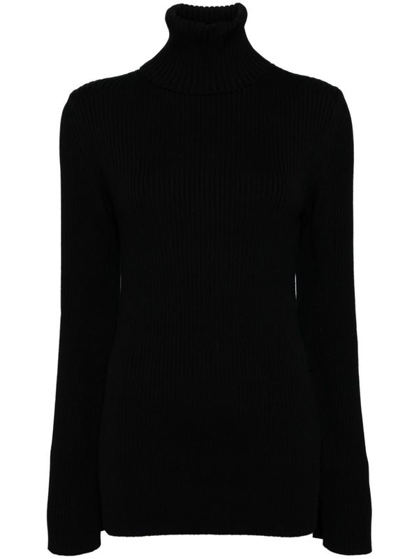 Junya Watanabe Ribbed wool turtle-neck sweater
