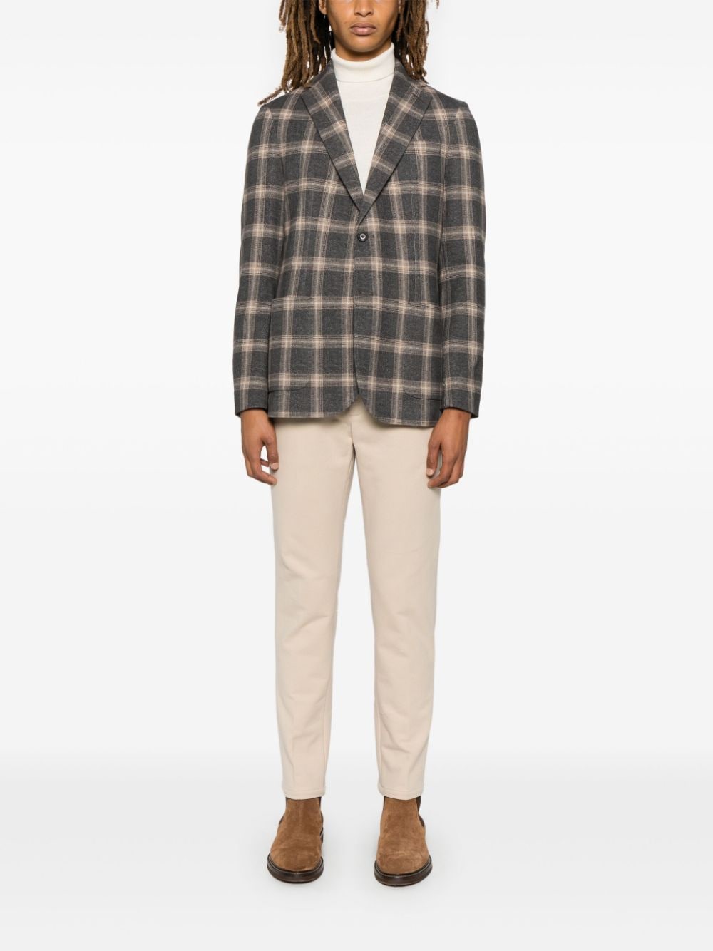 Circolo 1901 Cotton single-breasted jacket