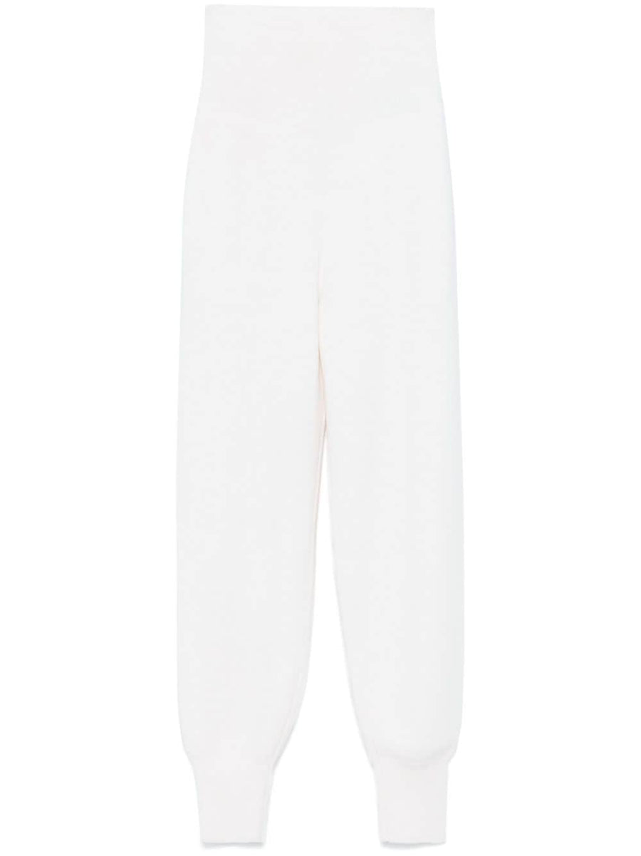 Chloé Wool Knitted Trousers Tailored Silhouette For Women Luxury Knit Workwear Essentials