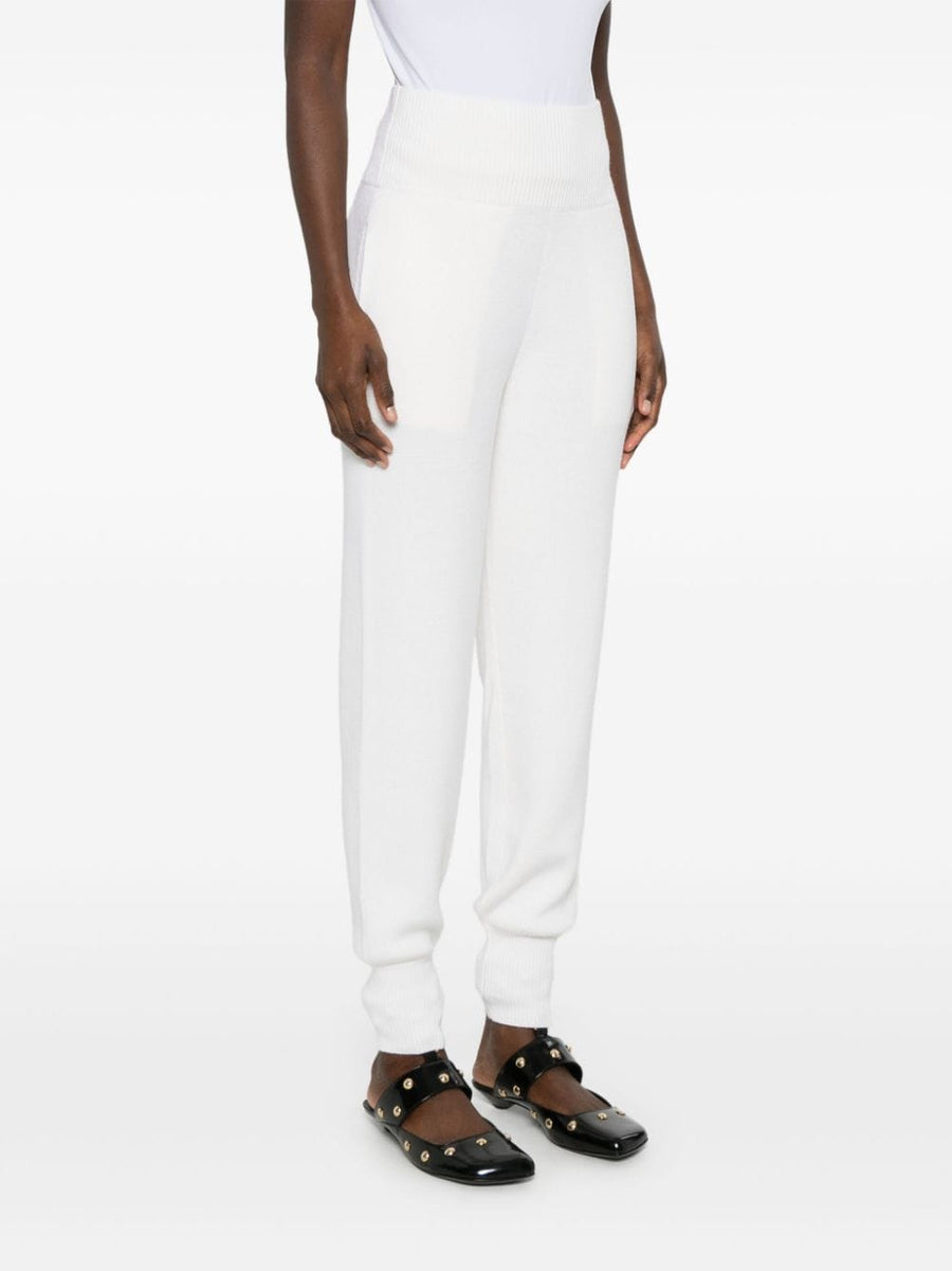 Chloé Wool Knitted Trousers Tailored Silhouette For Women Luxury Knit Workwear Essentials