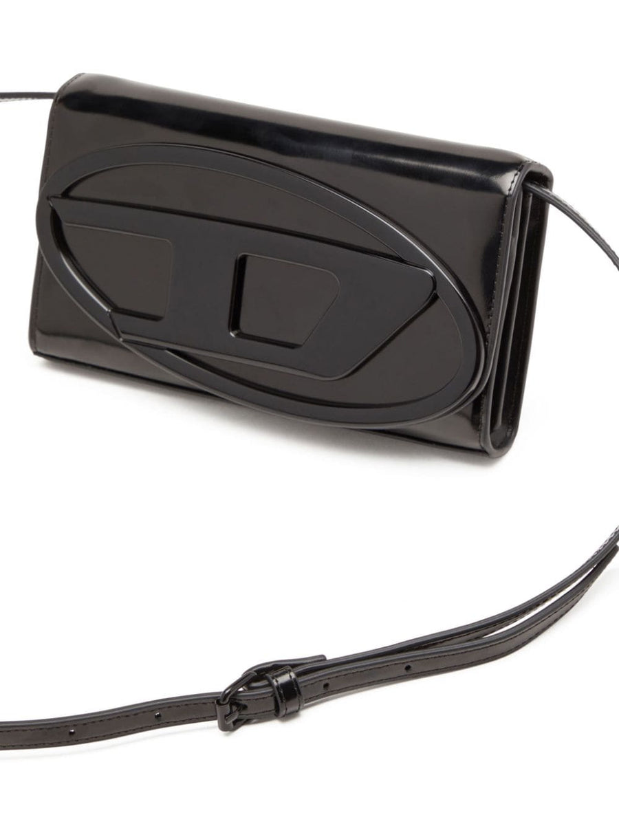 Diesel 1DR Wallet Bag for Women Premium Compact Calf Leather Mini With Adjustable Waist Strap