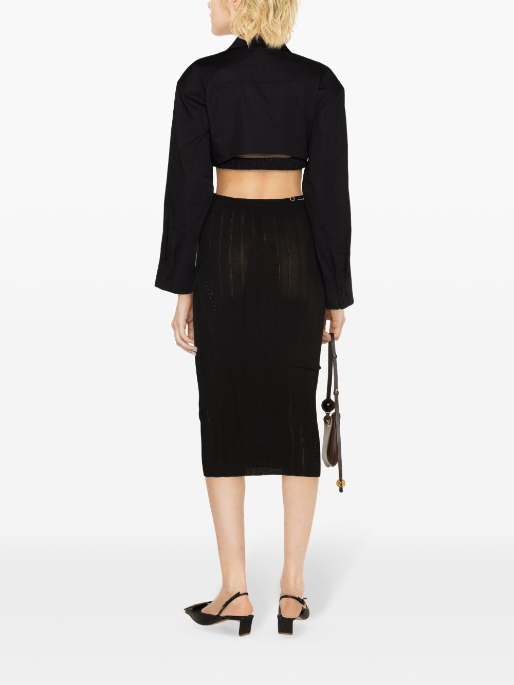 Jacquemus La Jupe Pralu midi skirt