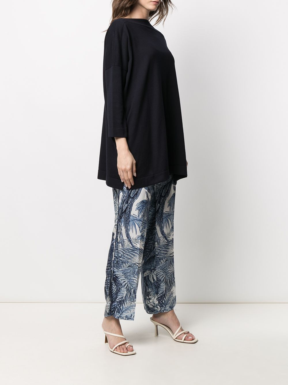 Daniela Gregis Cotton boat-neck sweater