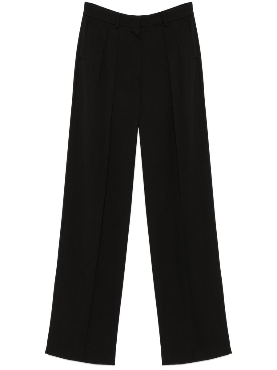 Sportmax Pre Straight Leg Trousers For Women With Concealed Front Fastening And Tailored Silhouette