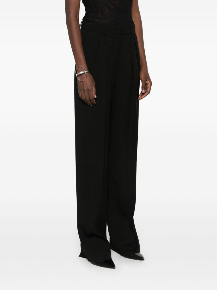 Sportmax Pre Straight Leg Trousers For Women With Concealed Front Fastening And Tailored Silhouette