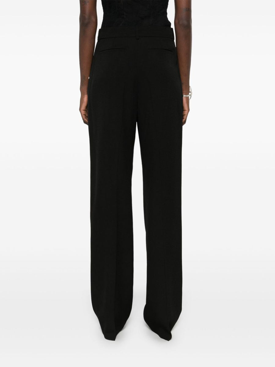 Sportmax Pre Straight Leg Trousers For Women With Concealed Front Fastening And Tailored Silhouette