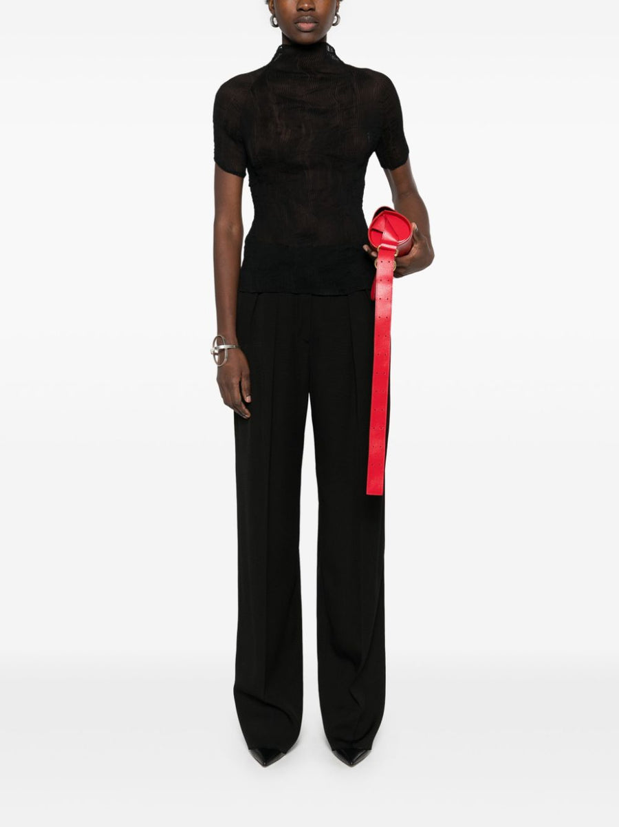 Sportmax Pre Straight Leg Trousers For Women With Concealed Front Fastening And Tailored Silhouette